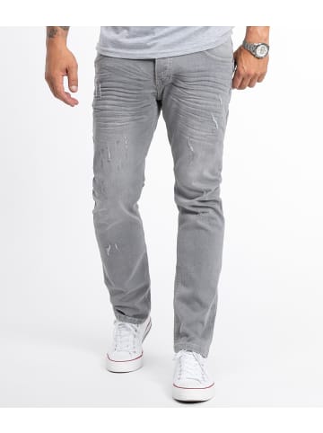 Rock Creek Jeans Straight Cut in Grau