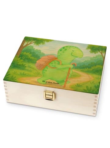 Mr. & Mrs. Panda Teebeutelbox Schildkröte Wanderer Design ohne S... in Weiß