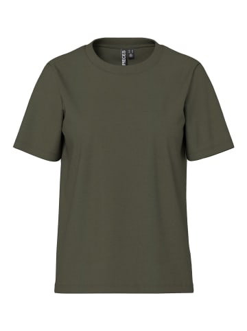 Pieces T-Shirt in Forest Night1