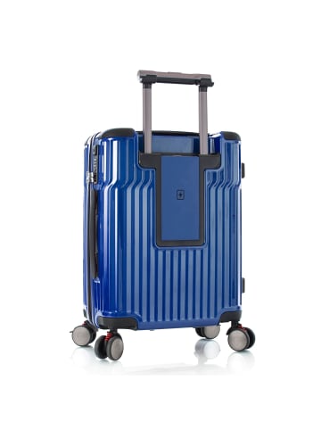 Heys Tekno 4 Rollen Kabinentrolley S 53 cm Laptopfach in blue