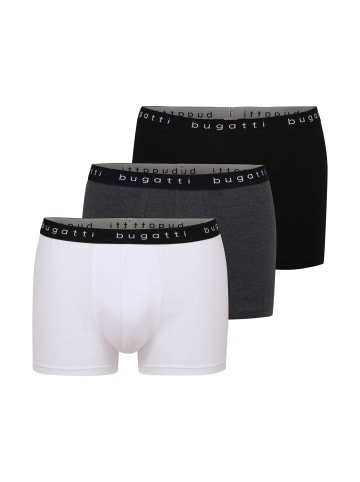 Bugatti Pants 3Er Pack in grau-mittel-melange