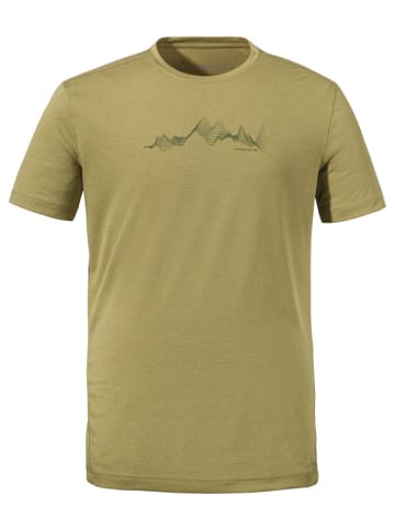 Schöffel T-Shirt "CIRC T Shirt Sulten M" in solid olive