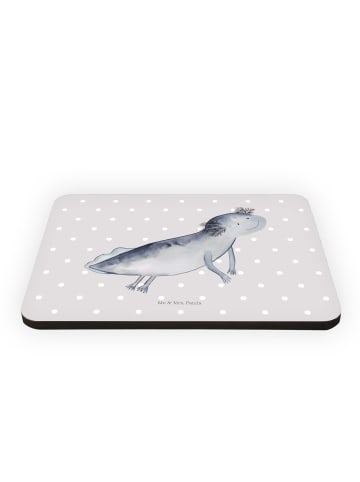 Mr. & Mrs. Panda Magnet Axolotl Schwimmen ohne Spruch in Grau Pastell