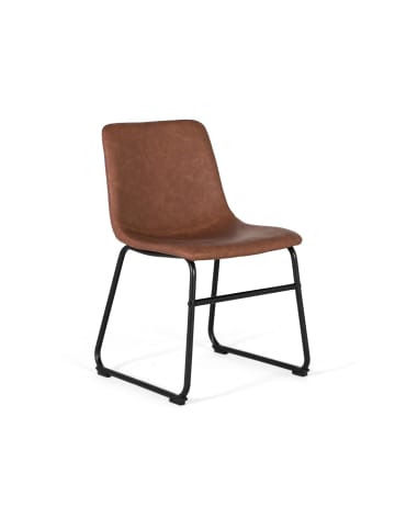 Giner y Colomer 4er Set: Stühle gepolstert und gepolstert in Brown