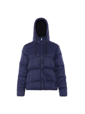 IDONY Damen Wattierte Winterjacke in Dunkelblau