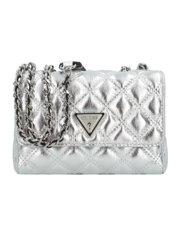 Guess Giully Mini Bag Umhängetasche 18 cm in silver