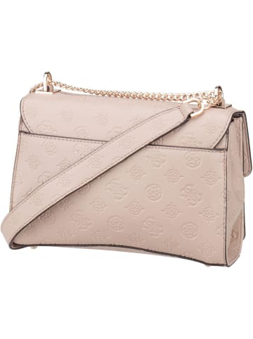 Guess Handtasche Phoebe Conv XBody Flap Logo in Simply Taupe Logo