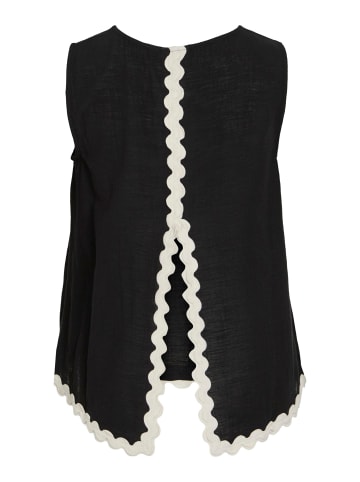 Vila Top in Black Beauty