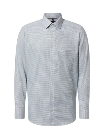 OLYMP  Hemd in grün marine - 0002