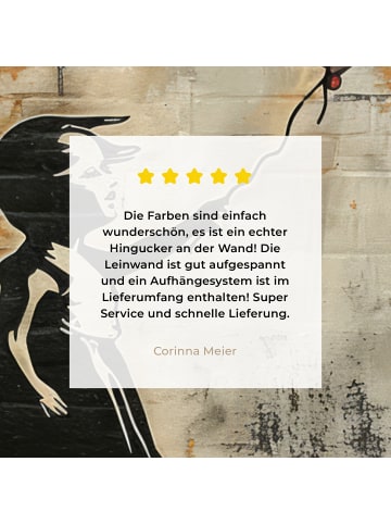 MuchoWow Leinwand bilder Ballon (BxH)