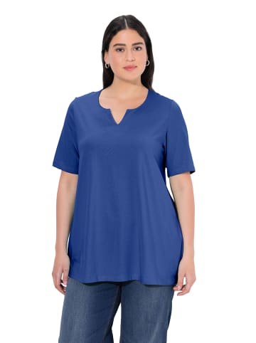 Ulla Popken Shirt in kobaltblau