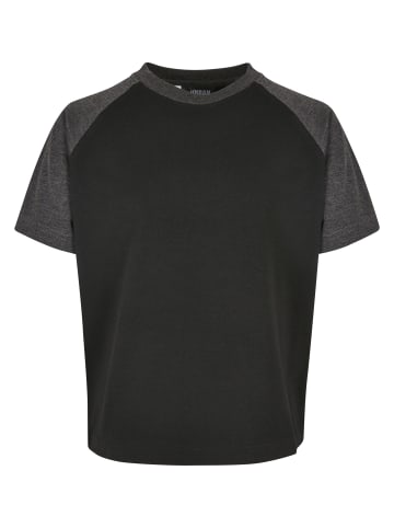 Urban Classics T-Shirt in white/black+black/charcoal