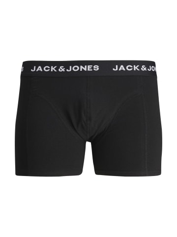 Jack & Jones Trunks 3er Pack 'Solid' in schwarz