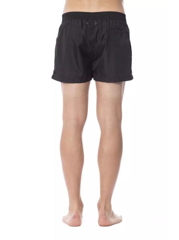 roberto cavalli SPORT Schwarz Polyester Herren Badeshorts