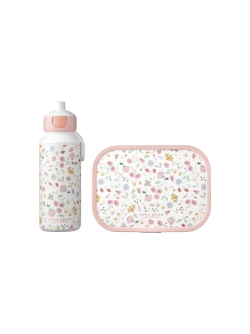 Mepal 2er Set Lunchset Campus 400 ml + 700 ml in Flowers & Butterflies