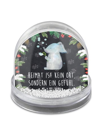 Mr. & Mrs. Panda Weihnachtskugel Elefant Seifenblasen mit Spruch in Kreidetafel