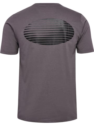 Hummel T-Shirt "Pulse Graphic T-Shirt S/S" in Grau