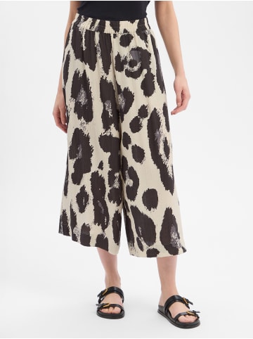 MOSS COPENHAGEN Hose Karalie Jusia in anthrazit beige - 0001