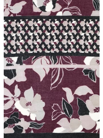 Betty Barclay Basic-Schal mit Blumenprint in Purple/Black