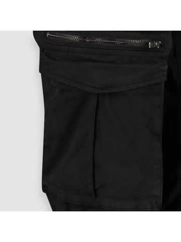 Twinlife Hose Cargo Pants in Schwarz