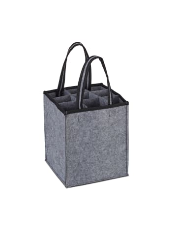 Flaschentasche in Anthrazit