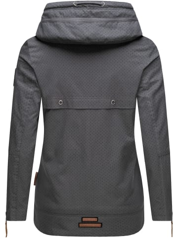 Navahoo Übergangsjacke Wekoo in Antracite Dots
