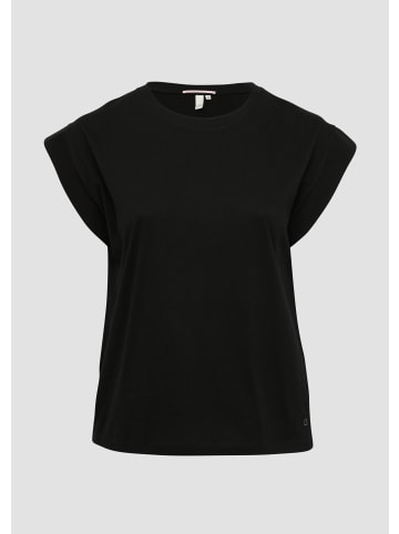 QS T-Shirt in 9999_schwarz