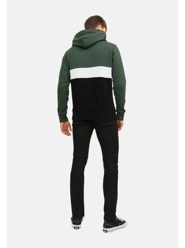 Jack & Jones Hoodie 'Reid Blocking' in grün