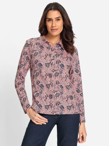 WITT WEIDEN Print-Shirt in rosenquarz-marine-bedruckt