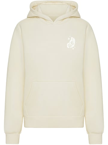 Mister Tee Mister Tee Wildest Dreams Ladies Fluffy Hoody in whitesand