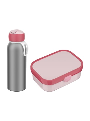 Mepal 2er Set Lunchset mit Thermoflasche Campus in Cool Pink