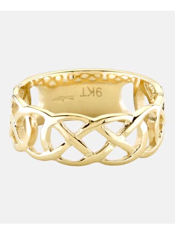 Diamant L'éternel Ehering aus 375 Gelbgold