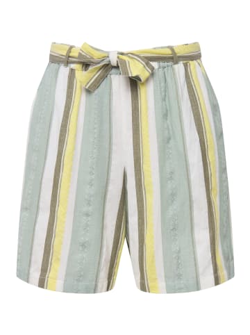 Ulla Popken Shorts in helles moosgrün