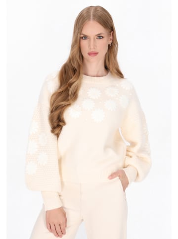 DreiMaster Women Sweater in offwhite