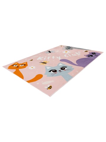 Vivorum Wohnzimmer Teppich – Wonder 129 in rosa - rechteckig