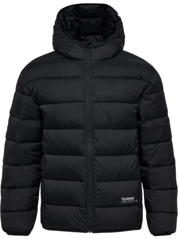 Hummel Trainingsjacke "Lightweight Puffer Jacket" in Schwarz