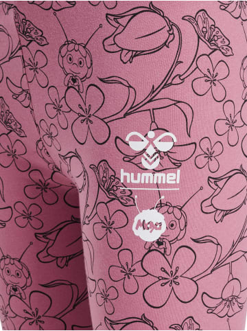 Hummel Verstellbare Taille Leggings Hmlmaya Mädchen in HEATHER ROSE