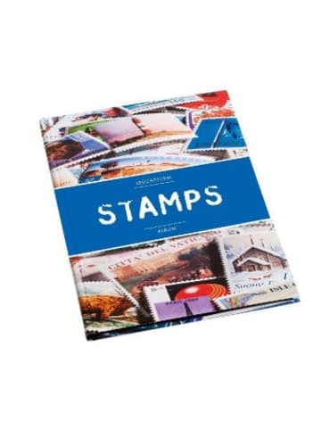 Leuchtturm Albenverlag Papeterie/PBS - Einsteckbuch STAMPS A 5 W 16, blau