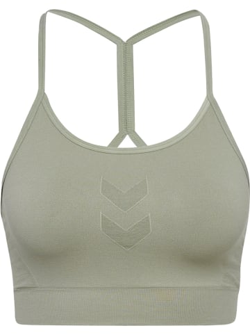 Hummel Sport-BH "Hiit Seamless Bra" in Grün