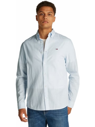 Tommy Hilfiger Langarm FreizeitHemd für Herren in blau