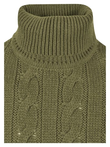 Urban Classics Urban Classics Herren Boxy Roll Neck Sweater in tiniolive