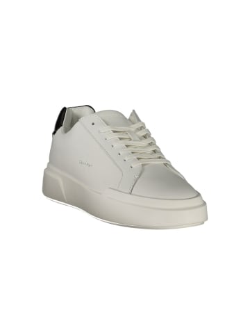 Calvin Klein Weiß Leder Herren Sneaker