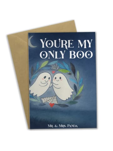 Mr. & Mrs. Panda valentinstagskarte Gespenster  Liebe  Design mi... in Weiß