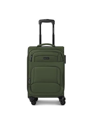 Smartbox Edition 04 4 Rollen Kabinentrolley 55 cm mit Dehnfalte slate-green