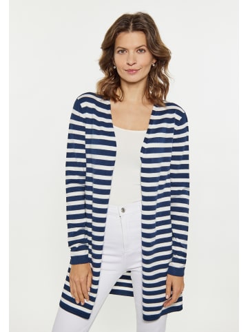 usha BLUE LABEL Damen Cardigan in MARINE WEISS