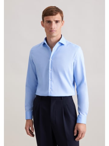 Seidensticker Business Hemd Slim in Mittelblau
