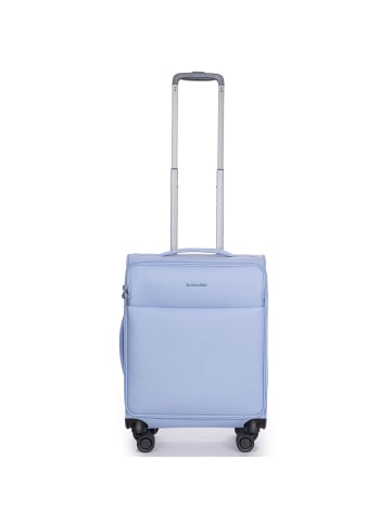 Stratic Stratic Light Plus 4-Rollen Kabinentrolley 55 cm in light blue