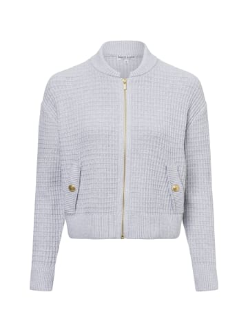 Marie Lund Strickjacke in hellgrau - 0004