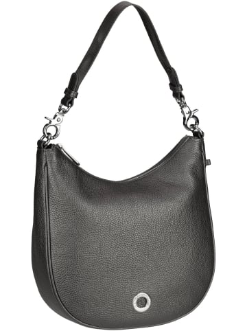 Mandarina Duck Beuteltasche Mellow Leather Lux Hobo ZLT75 in Graphite