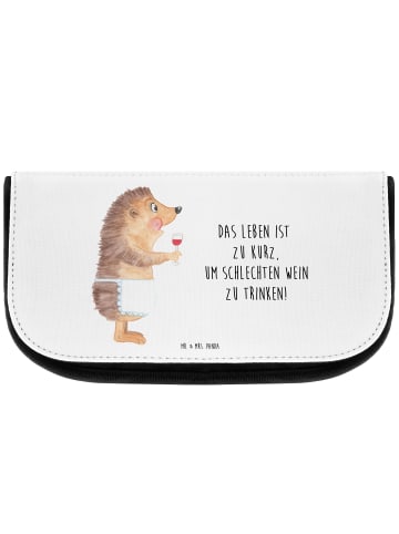 Mr. & Mrs. Panda Organizer Igel Wein mit Spruch in Weiß